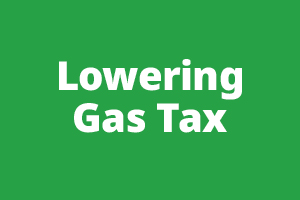 Lowering Gas Tax